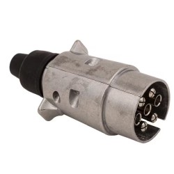 Enchufe 7 polos metal 12-24 V
