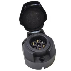 Base 7 polos plastico 12-24 V