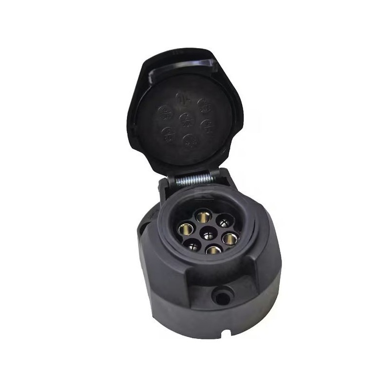 Base 7 polos plastico 12-24 V