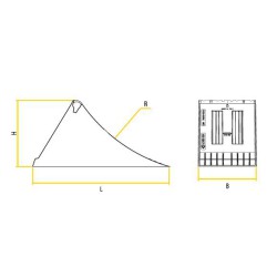 Calzo para remolques y semiremolques 6.500 kg