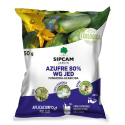 Azufre 80 Wg, Fungicida y Acaricida Ecologico, para diluir y aplicacion foliar.