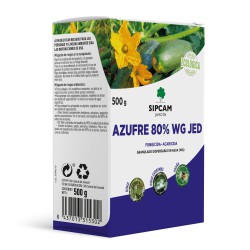 Azufre 80 Wg, Fungicida y Acaricida Ecologico, para diluir y aplicacion foliar.