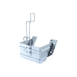 Soporte Galvanizado 53 para Cuña de ruedas, utilizado para almacenar de forma segura las cuña de ruedas.