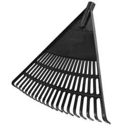 Rastrillo triangular de plastico