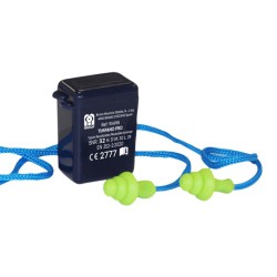 Tapon auditivo hipoalergenico SNR 32 dB con cordon