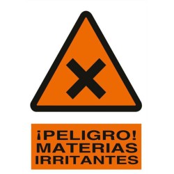 PELIGRO MATERIA IRRITANTE 297 X 210
