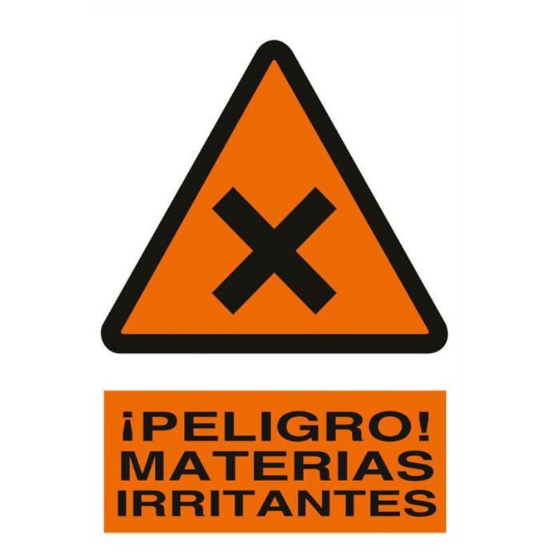 PELIGRO MATERIA IRRITANTE 297 X 210