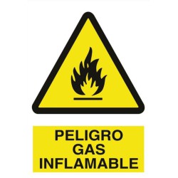 PELIGRO GAS INFLAMABLE 297 X 210