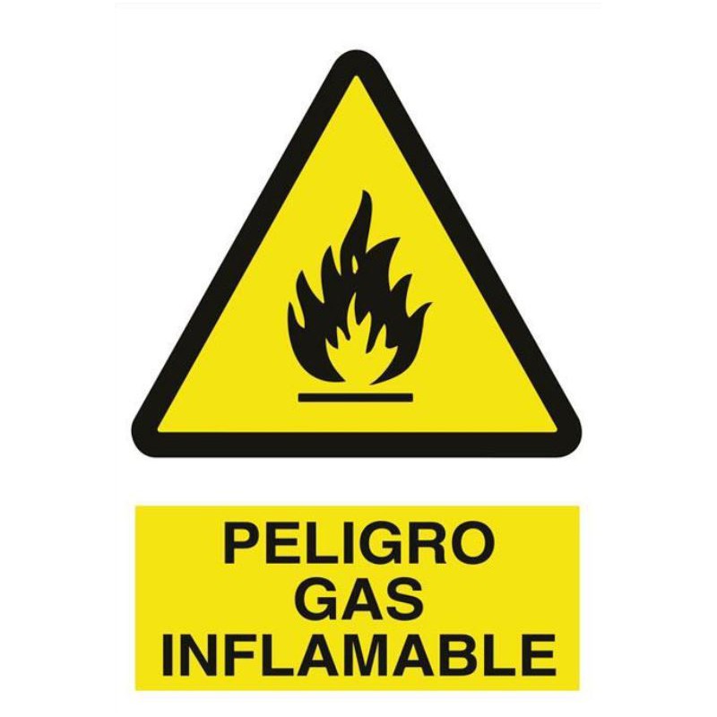 PELIGRO GAS INFLAMABLE 297 X 210