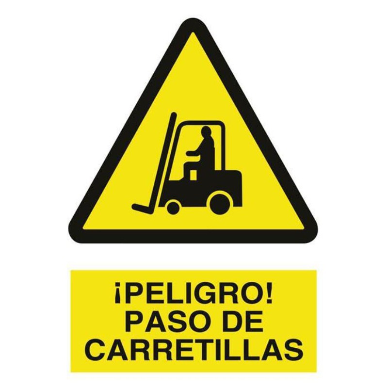 PELIGRO PASO DE CARRETILLAS 297 X 210