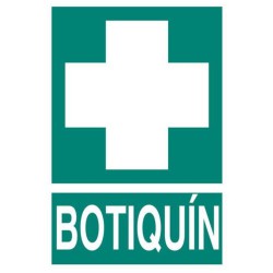 PLACA BOTIQUIN LUMINISCENTE 297 X 210