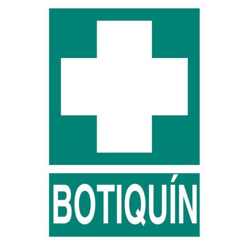 PLACA BOTIQUIN LUMINISCENTE 297 X 210