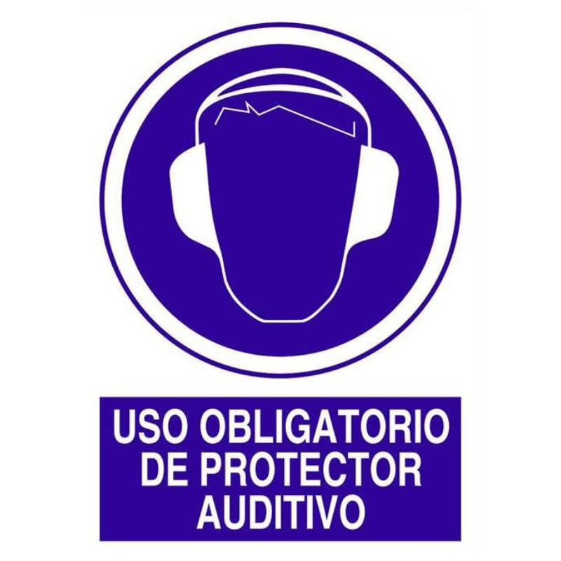 USO OBLIGATORIO DE PROTECTOR AUDITIVO 297 X 210 mm
