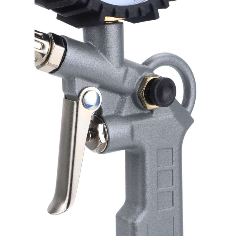 Pistola de inflado con enganche rápido