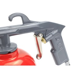 Pistola con deposito de 1000 ml para petroleado y lavado con productos de limpieza