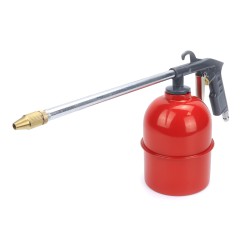 Pistola con deposito de 1000 ml para petroleado y lavado con productos de limpieza