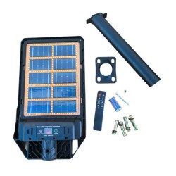 Farola Solar Maxfer 400W | 2700Lm y Panel Bifacial | Compra Online