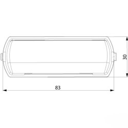 SET LUCES MATRICULA (2pcs)