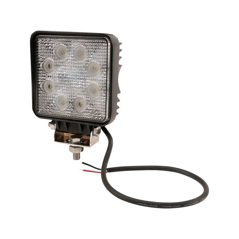 Faro Trabajo LED Cuadrado 24W 1920 lm 12-24V - Corto alcance