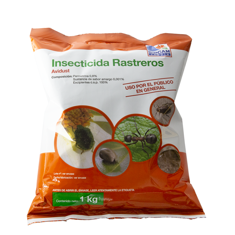 Avidust Insecticida en Polvo 1kg - Sipcam | Rastreros y Voladores