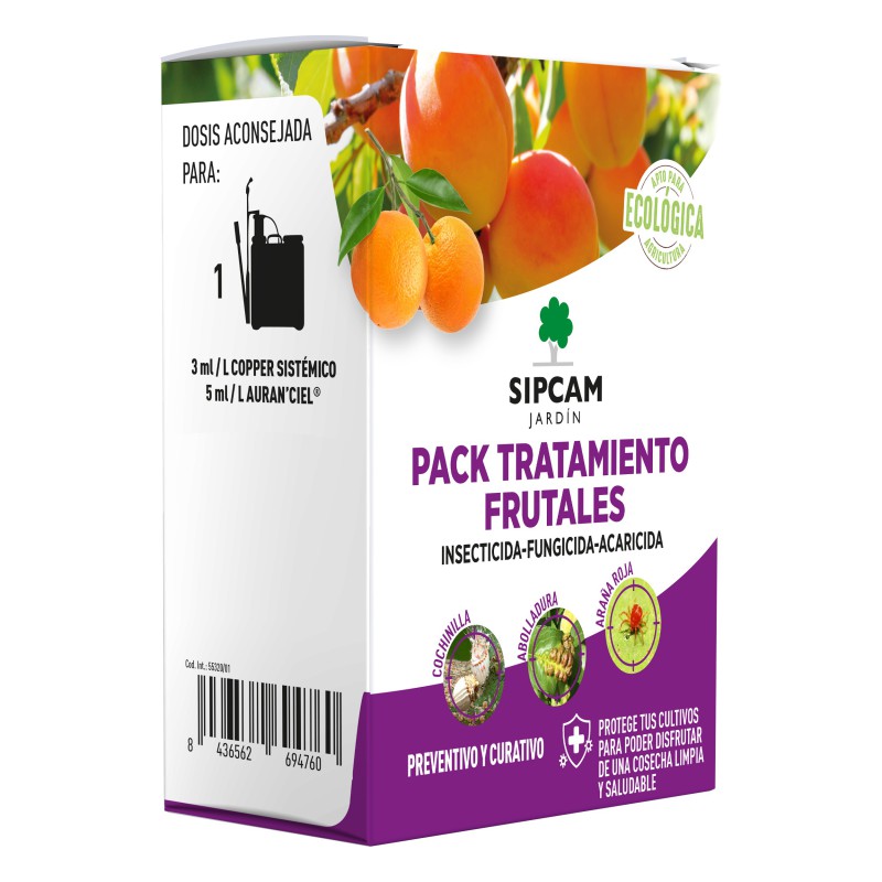 Tratamiento Frutales Ecológico: Cochinillas, Pulgones, Oídio y Mildiu