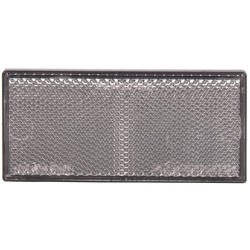 Catadióptrico Rectangular Adhesivo 106x50 mm Homologado - Rojo Ámbar Blanco