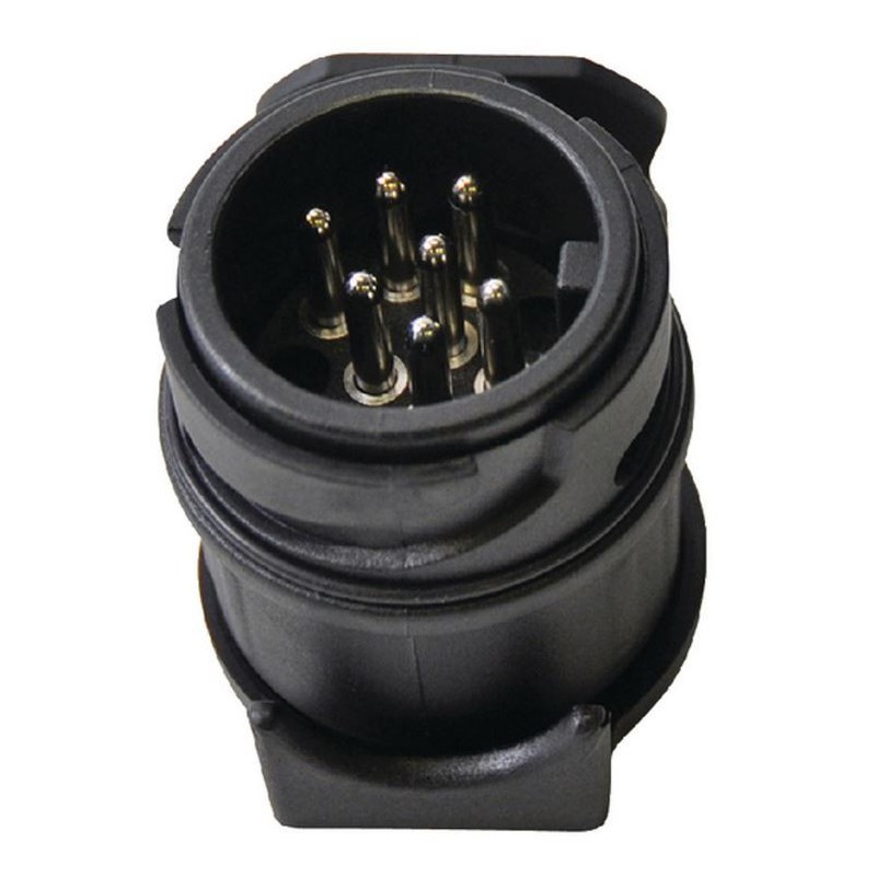 Adaptador Remolque 13 a 7 Polos  - Corto 12V