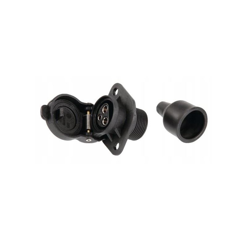 Base Hembra 3 Polos DIN 9680 25A