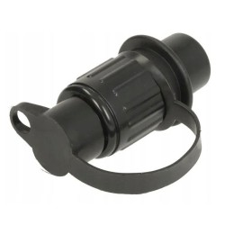 Enchufe Macho 3 Polos 12/24V Plástico