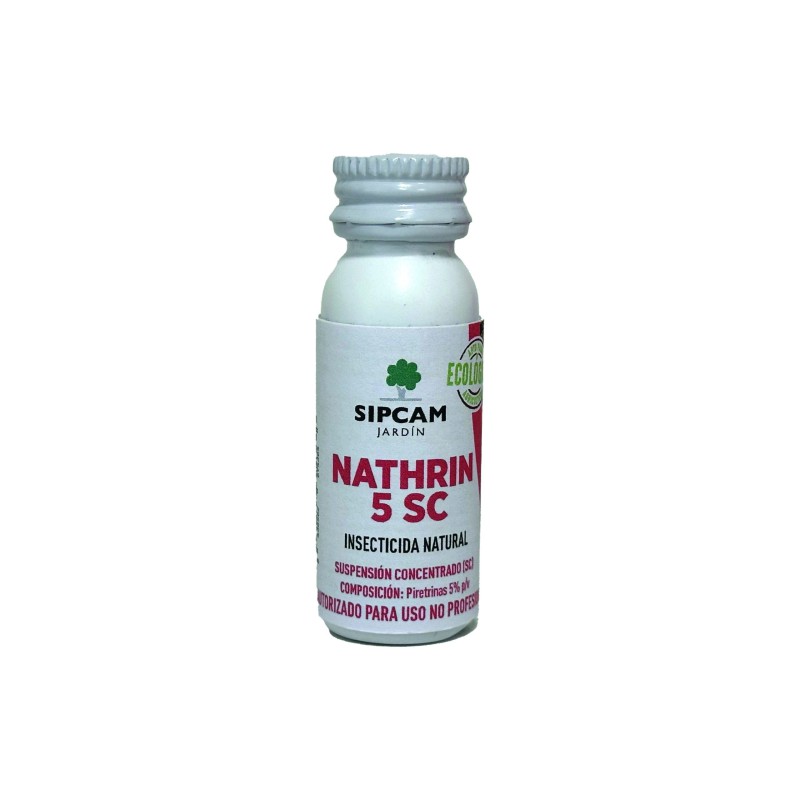 Nathrin 5SC Sipcam | Insecticida Biológico Piretrinas Naturales – Pulgón, Mosca Blanca y Tuta