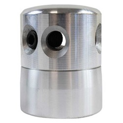 Cabezal de Aluminio Multihilo con Tornillo Lateral para Desbrozadora – Universal 4-8 Hilos