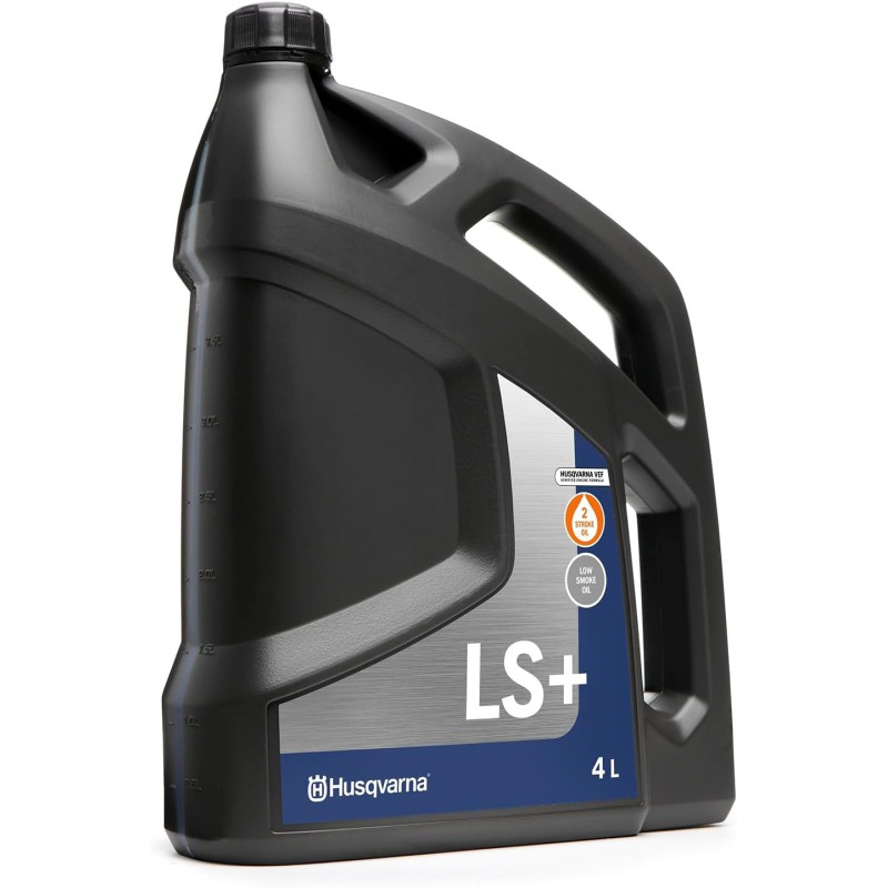 Aceite Semisintético Husqvarna® LS+ 4 L Low Smoke+ para Motosierras y Desbrozadoras