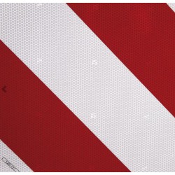 Placa V20 Carga Sobresaliente ABS Flexible 50x50 cm Homologada | Señal Reflectante para Carga Saliente