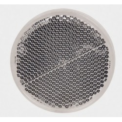 Catadióptrico Redondo 60mm con Adhesivo Fuerte Homologado - Rojo Ámbar Blanco