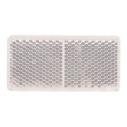 Catadióptrico Rectangular Adhesivo 94 x 44 mm Homologado - Rojo Ámbar Blanco