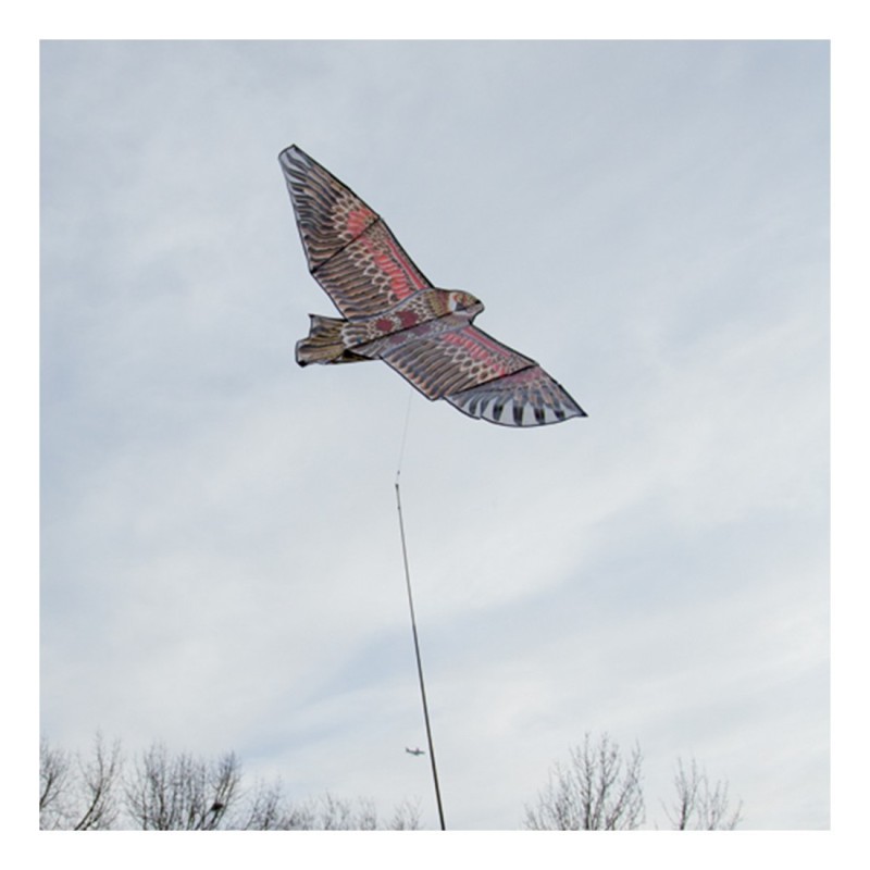 Espantapájaros Halcón Volador  - Mástil 3.7m