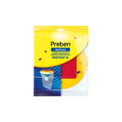 Preben Moscas Minitrap XL | Trampa Adhesiva para Moscas 130g