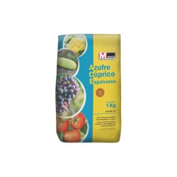 Azufre Cúprico Espolvoreo 1 Kg Massó |Corrector de Cobre
