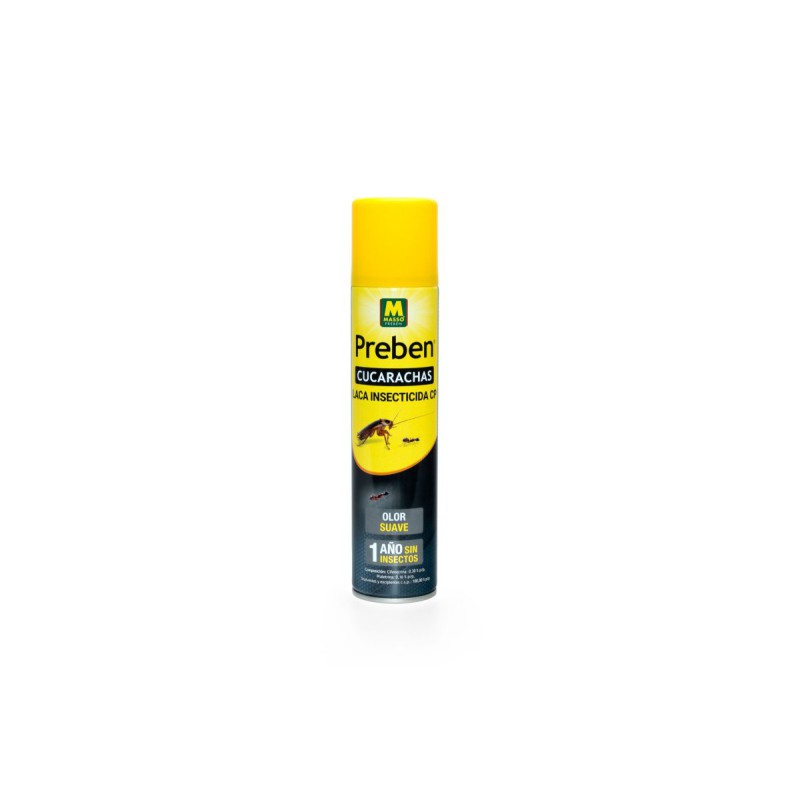 Preben Laca Insecticida 300ml Rastreros - Cucarachas, Hormigas y Arañas